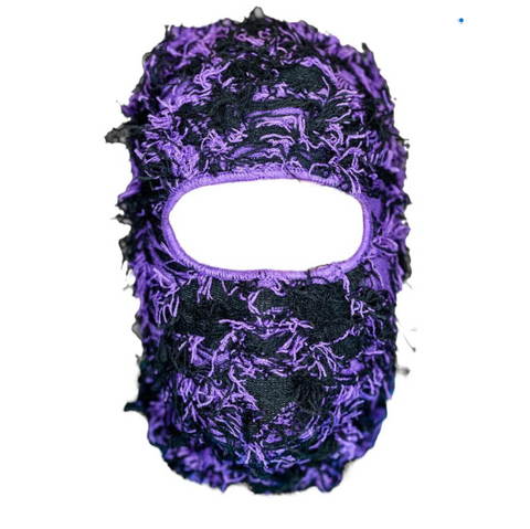 Black/Purple Ski Mask