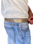 LUXE INT. GREY/GOLD BELT 4
