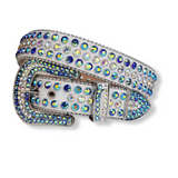 LUXE INT. LIGHT BL. CLEAR BELT 12
