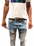 LUXE INT. BELT NAVY/CLEAR BELT 6