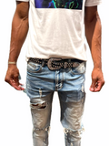 LUXE INT. BELT NAVY/CLEAR BELT 6