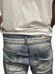 LUXE INT. LIGHT BL. CLEAR BELT 12