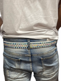 LUXE INT. LIGHT BL. CLEAR BELT 12